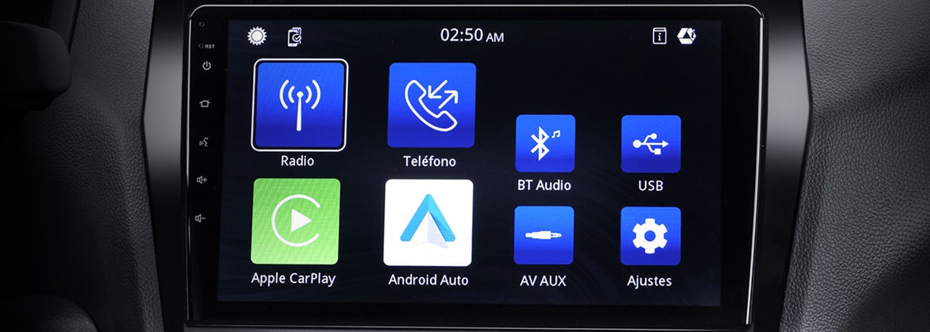 Conectividad Android Auto y Apple CarPlay