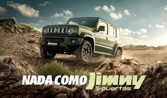 Suzuki Jimny 5 Puertas: la SUV 4x4 Off Road para la aventura